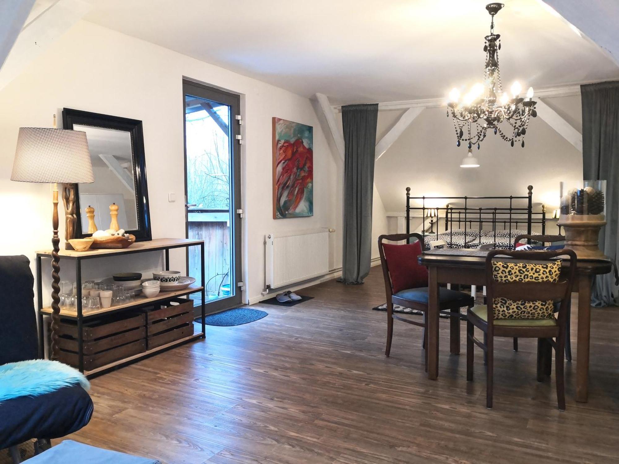 Ferienwohnung Im Loftstil Hemmoor Luaran gambar